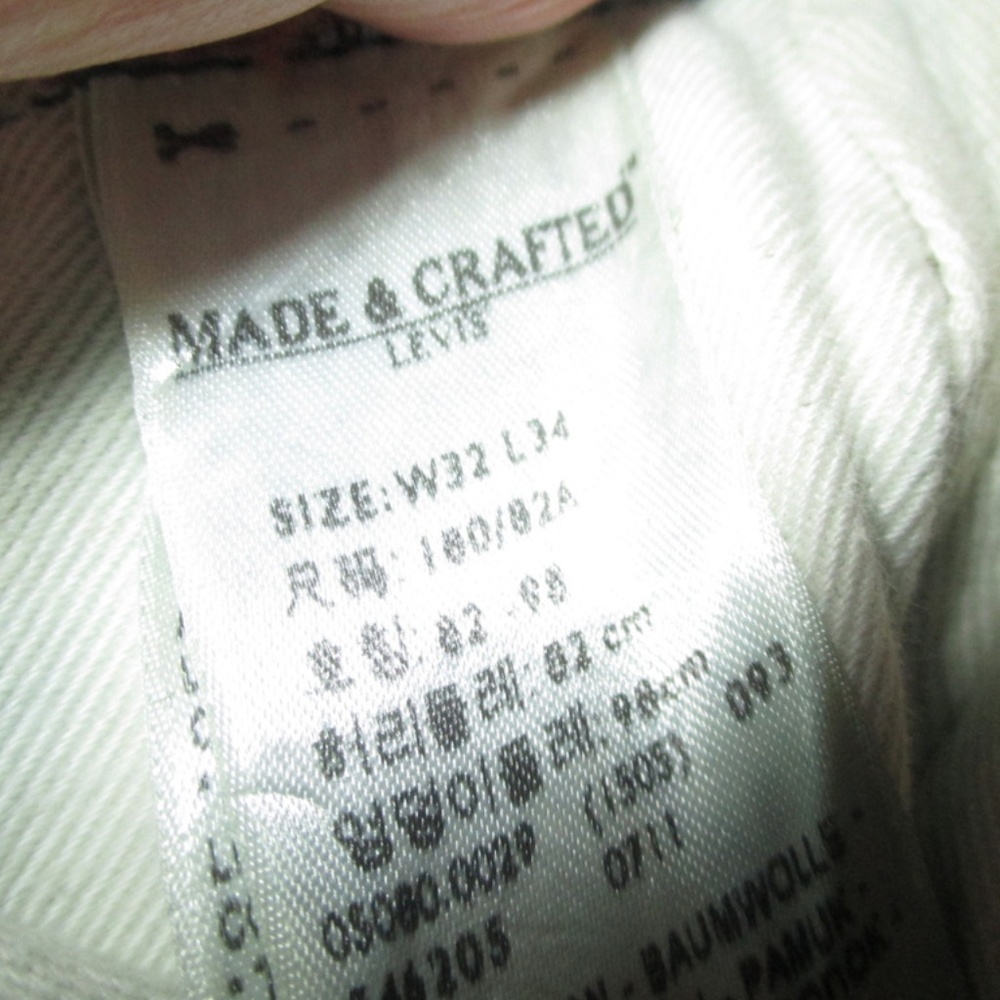 Levi's Made & Crafted  'Ruler' 32/32 - Picture 7 of 8